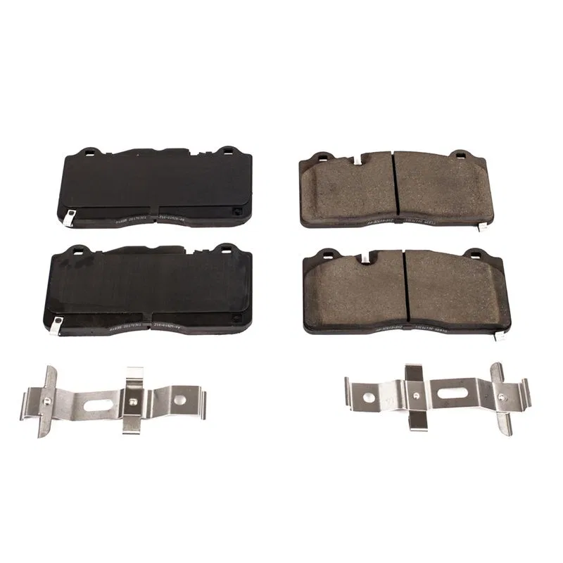 17-1835 – POWERSTOP Brake Pad, FMSI Number D1835 Ceramic Brake Pads Set Of 4 With Premium Stainless Steel Hardware